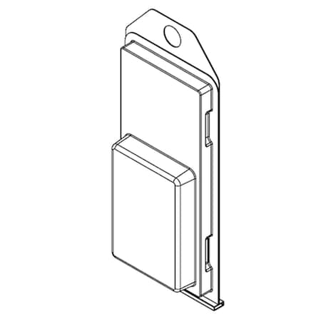 Visipak Thermoform-CLAMSHELL-#70-5.063-2.063-2.187-1.487-0.360-0.015-CLEAR-STOCK-L12193 77TFM